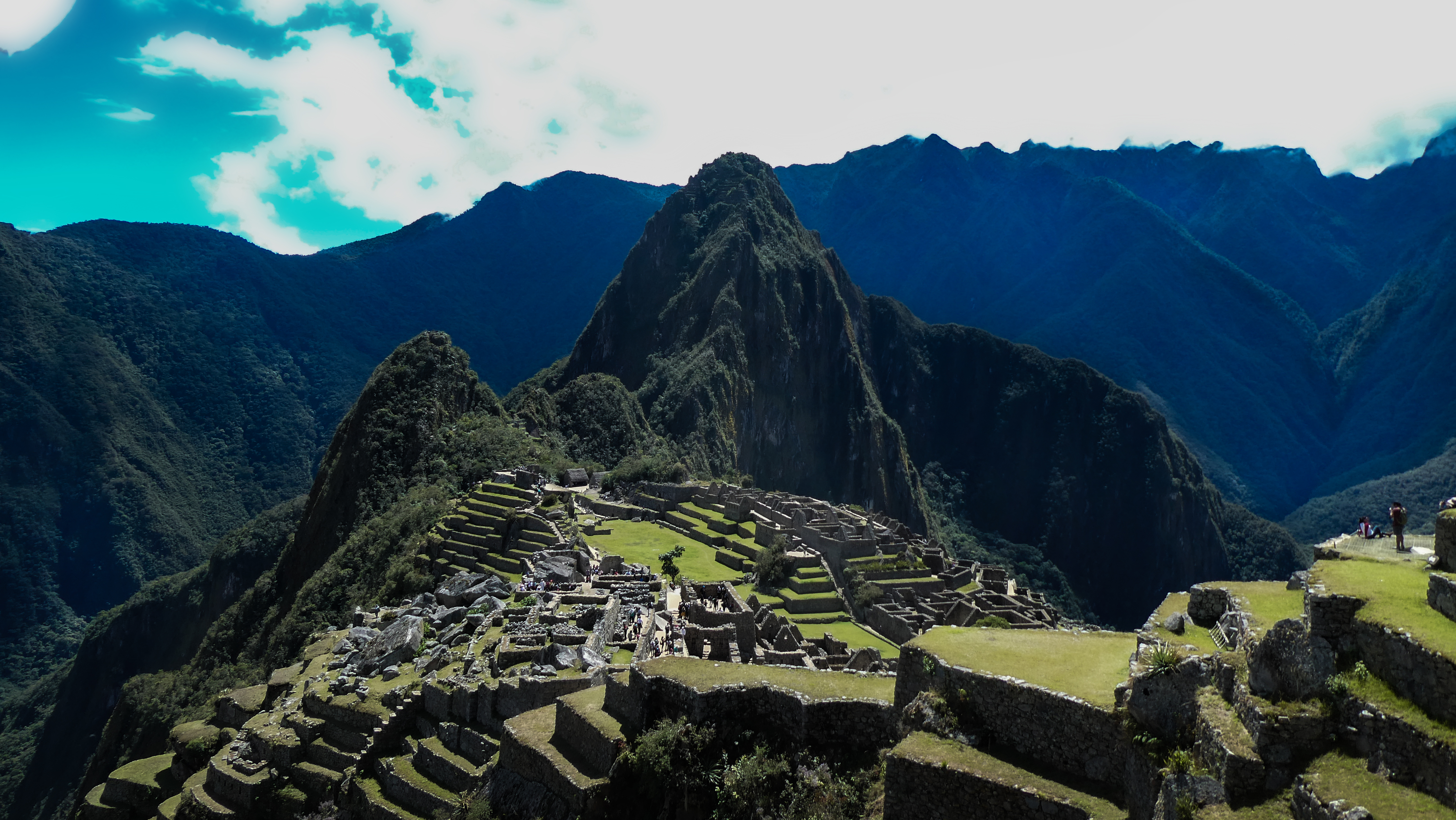 paisaje machu pichu